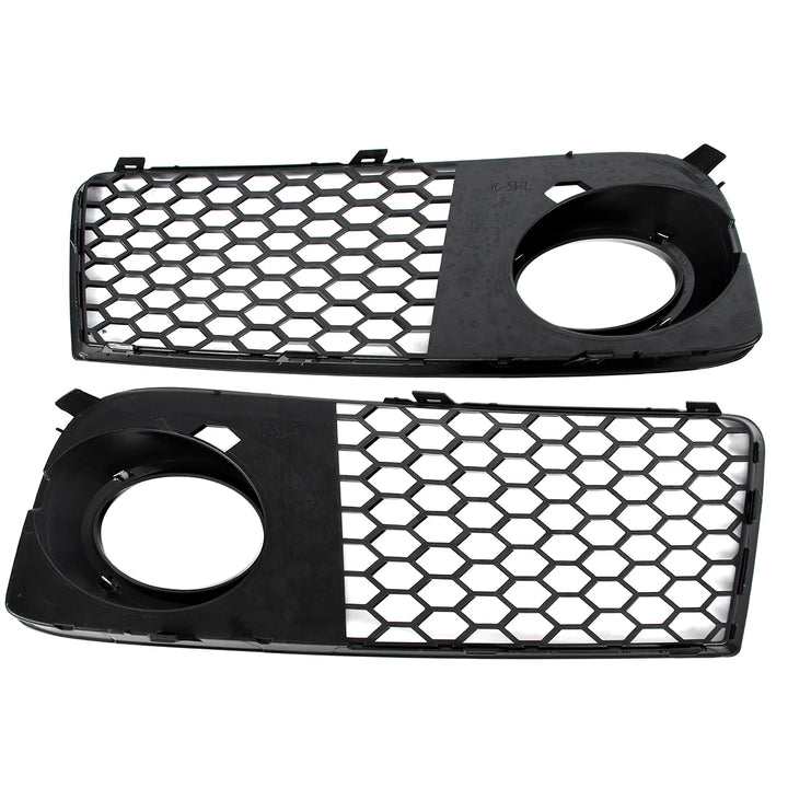 For Audi TT MK2 8J Front Bumper Fog Light Grills Grille Honeycomb Mesh Fog Light Lamp Cover 2010 2011 2012 2013 2014  8J0807682J