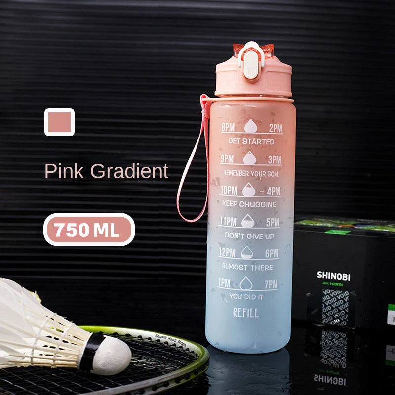 Colorful Plastic Water Bottle For Gym