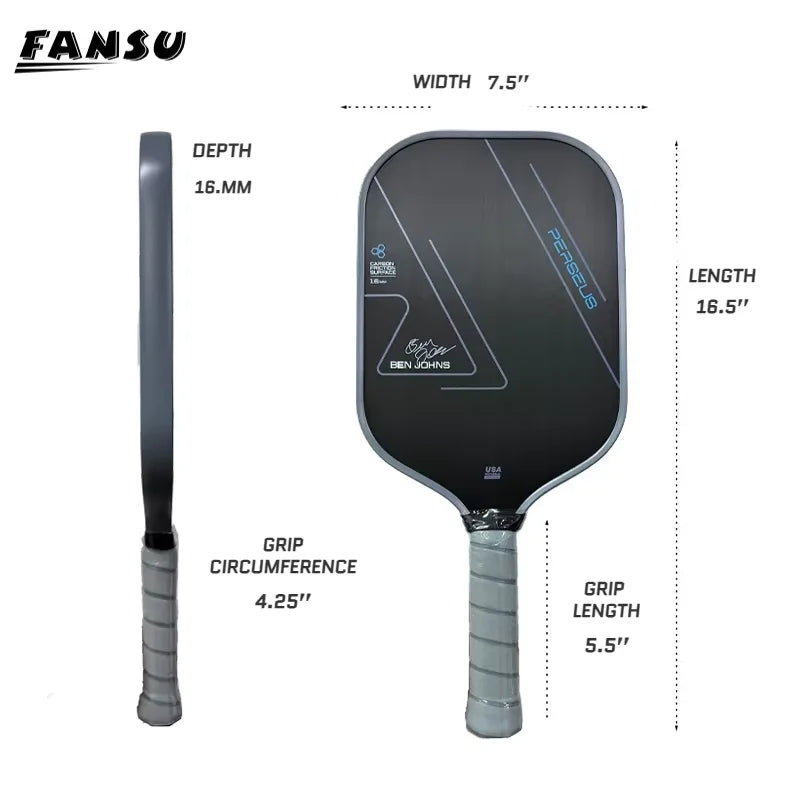 T700 Ben Johns Perseus USAPA Carbon Paddle