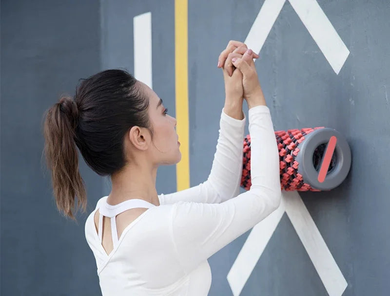 Telescopic Roller Yoga Column Foam Pilates Column Fitness Muscle Relaxer Roller Leg Fascia Yoga Massage Roller Home Gym