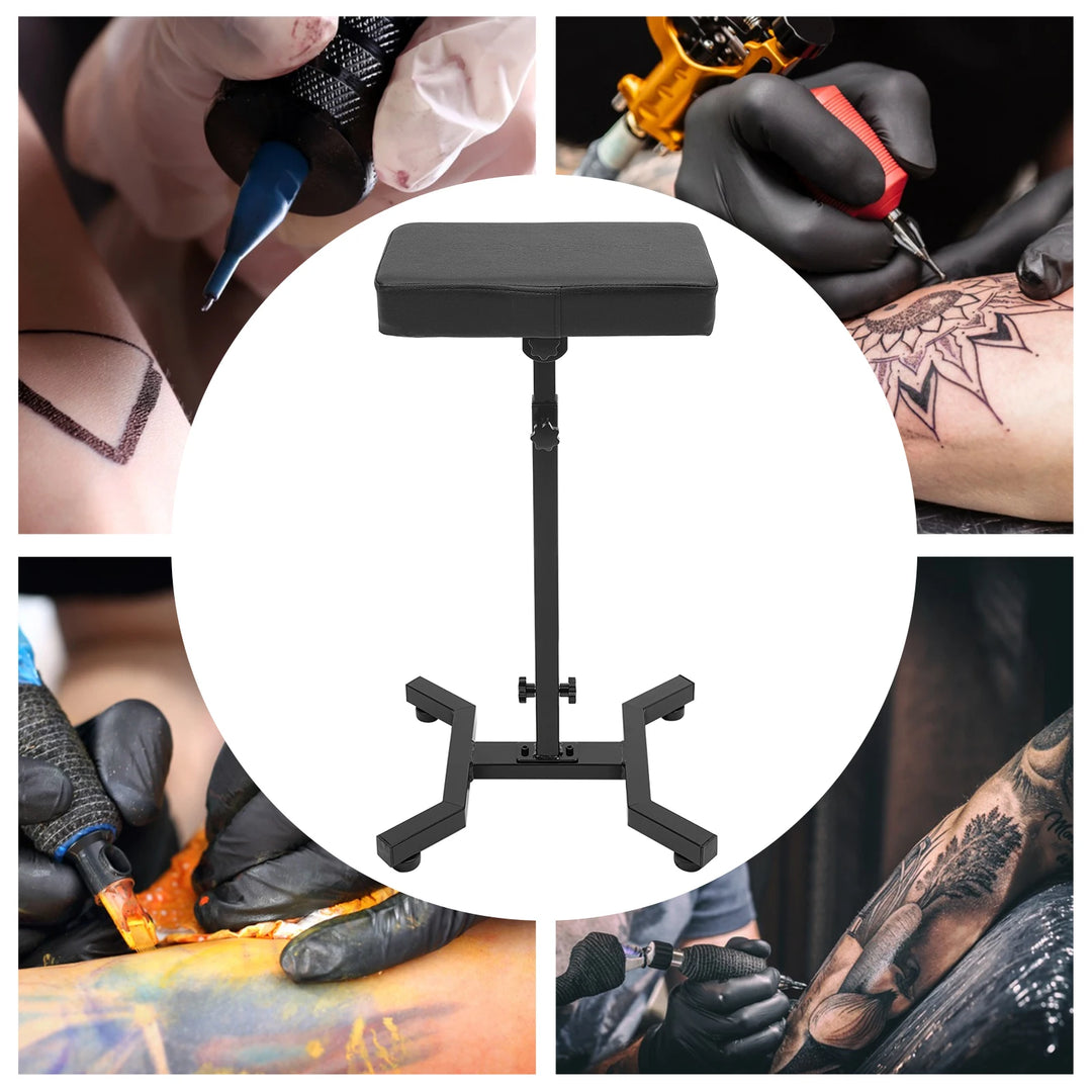 Professional Tattoo Armrest Stand 27.56-38.98inch Height Adjustable, 340° Rotating Arm Rest Tattoo Stand for Salon Studio Home
