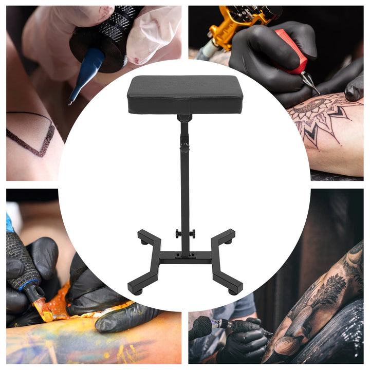 Professional Tattoo Armrest Stand 27.56-38.98inch Height Adjustable, 340° Rotating Arm Rest Tattoo Stand for Salon Studio Home