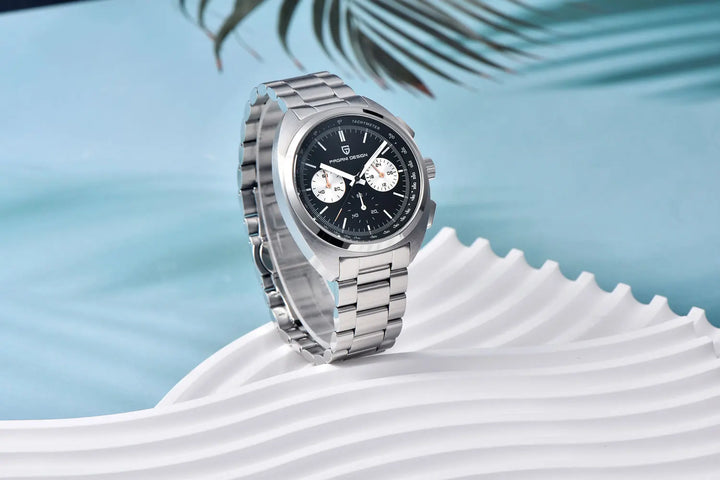 PAGANI DESIGN 2024 NEW Turtle Back Chronograph 1782 Watch for Man Luxury Men's Quartz Watch Luminous Waterproof Reloj Hombre
