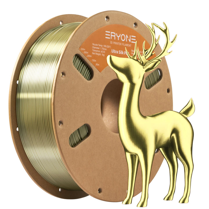 Eryone Promotion Ultra SILK PLA Filament 3D Printing New Arrival 1.75mm 1Kg For 3D Printer High Quality Fast delivery
