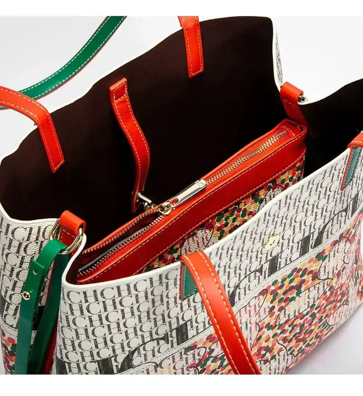 CH High Quality Letter Print Premium Feeling Clutch Bag Versatile Shoulder Bag Niche Design Luxury Brand Fashion Crossbody