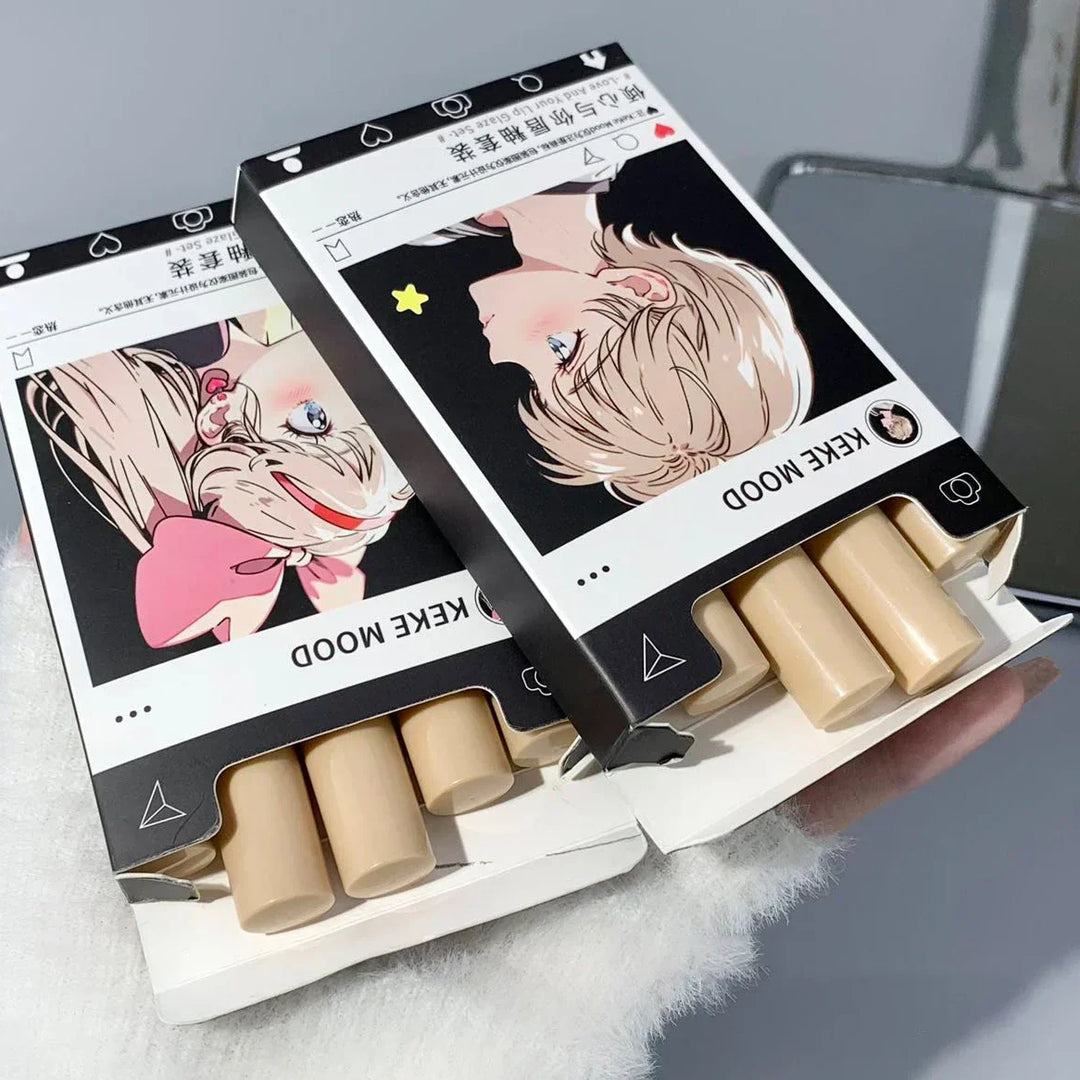Creative Cigarette Shape Lipstick Set