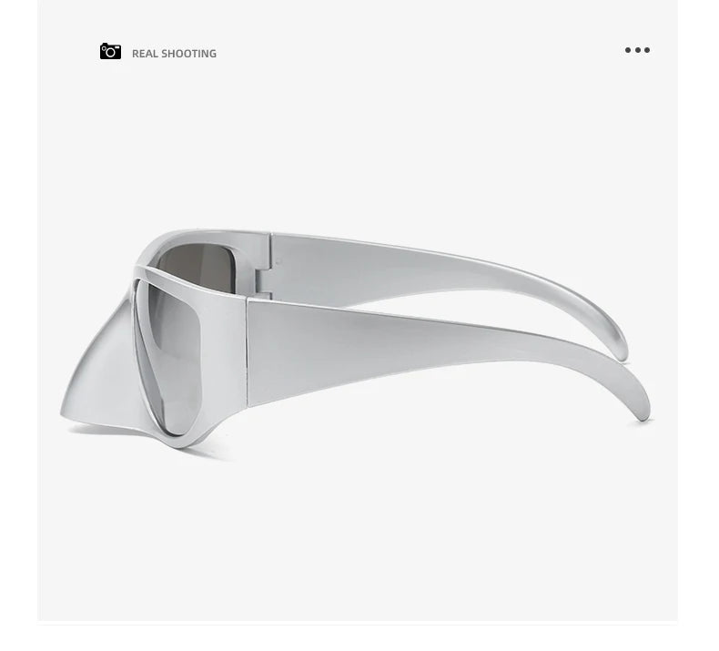 Y2K Oversized Luxury Brand Designer Nose Masked Sunglasses 2000'S  Suglasses Women 2023 Lentes De Sol Para Mujeres