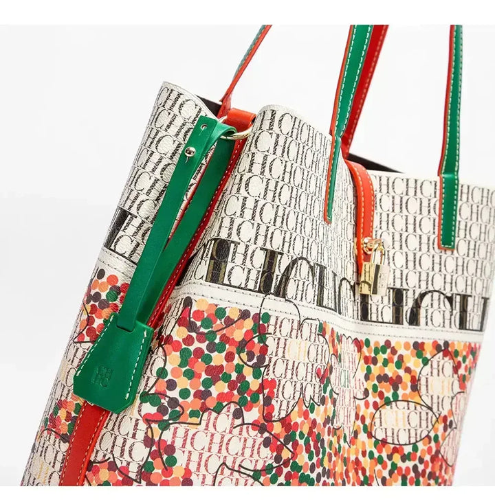 CH High Quality Letter Print Premium Feeling Clutch Bag Versatile Shoulder Bag Niche Design Luxury Brand Fashion Crossbody
