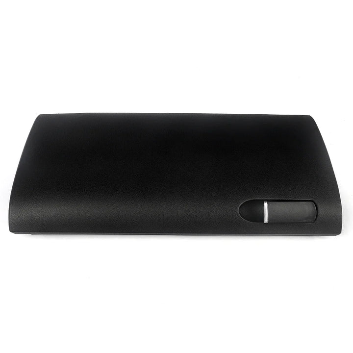 MAGICKIT Black Glove Box Compartment Door Lid Cover With Buckle For Audi A4 B7 2001-2008 CAR Accessories Direct Replacement
