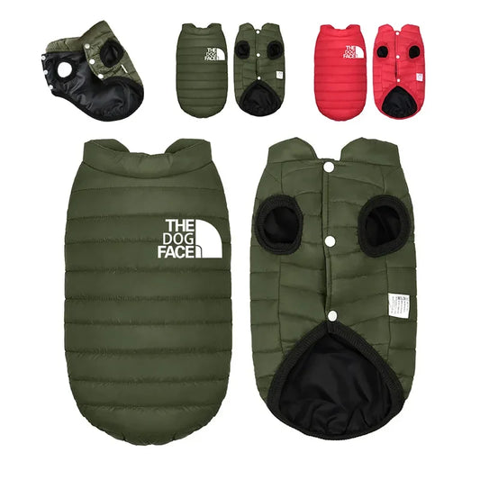 Reversible Winter Dog Coat