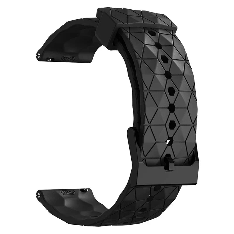 Silicone 22mm strap For Huawei GT 2 3 4 46mm WristStrap For Huawei Watch3 GT4 GT2 Pro GT2e Magic2 Bracelet Football Pattern Band