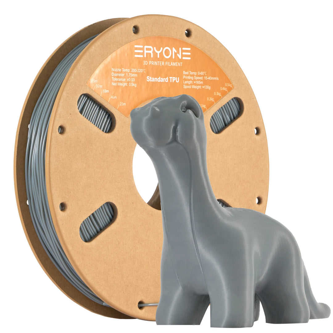 Eryone Flexible TPU Filament 1.75mm 3D Printing TPU Filament for 3D Printer 1 Spool 0.5kg New Arrival Fast Shipping