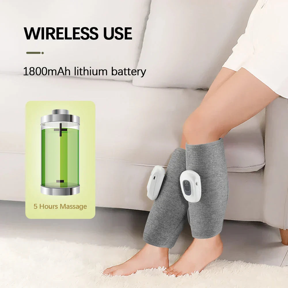 Wireless 360 Air Pressure Calf Massager