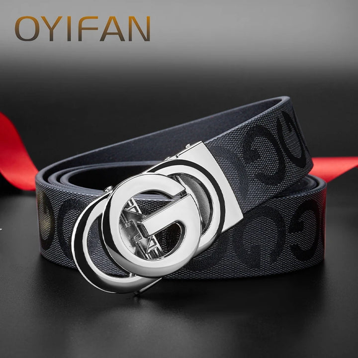Luxury Brand Belt for Men Automatic Belt, Business Casual Fashion Designer Mens Belt  구찌 벨트
