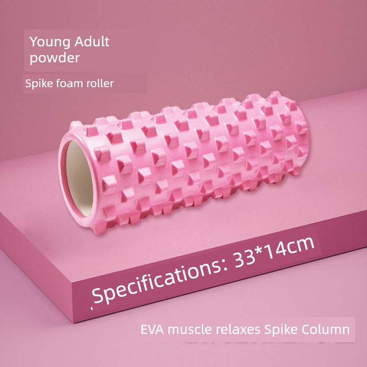 Foam Roller Roller Spiked Club Yoga Equipment Muscle Relaxation Roller Leg Slimmer Massage Shaft Foam Foam Roller