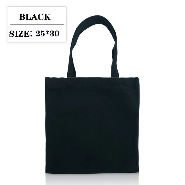 Canvas Bag Grocery Bag Food shopper Bag Eco-Friendly foldable Bag folding Pocket Tote Portable Shoulder Handbags Shopping bag