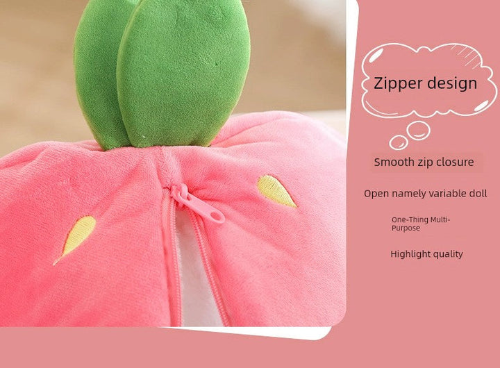 Pacify Transformation Girl Gift Sleep Hug Strawberry Rabbit