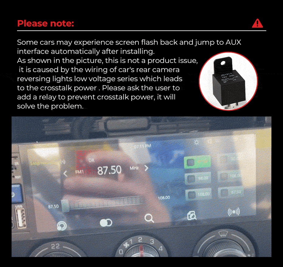 NaviFly 6.86'' 1Din Car Radio Multimedia Player MP5 FM Radio Wireless/Wired Carplay Android Auto Car Stereo 1 din 1280*480