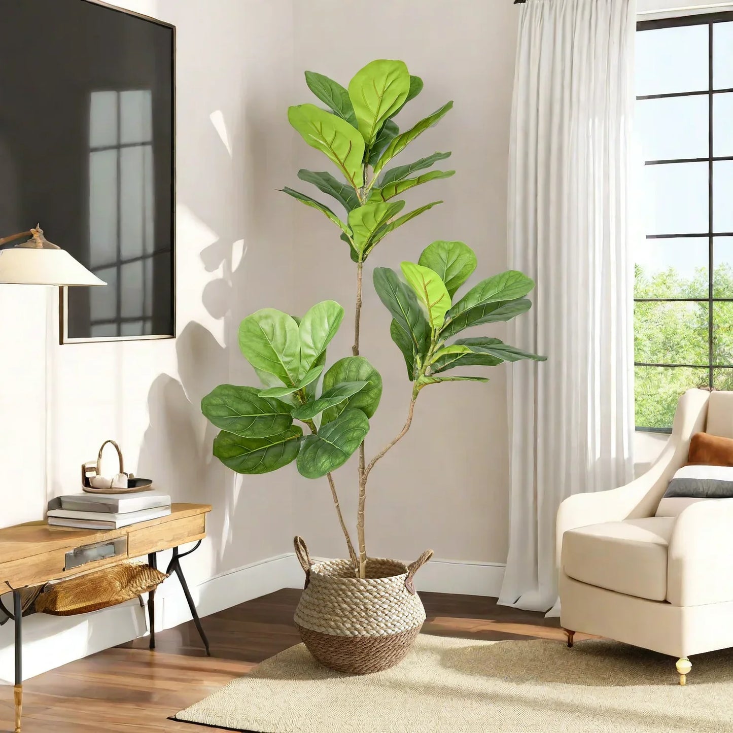 Artificial Ficus Tree Décor