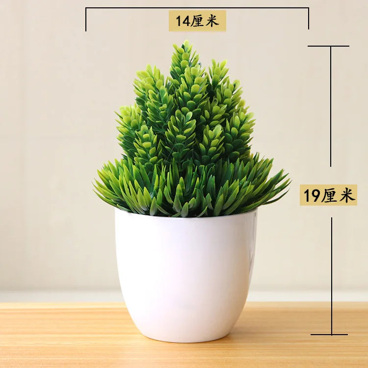 Mini Artificial Bonsai Tree Decoration