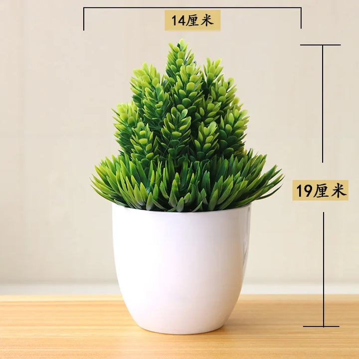 Mini Artificial Bonsai Tree Decoration