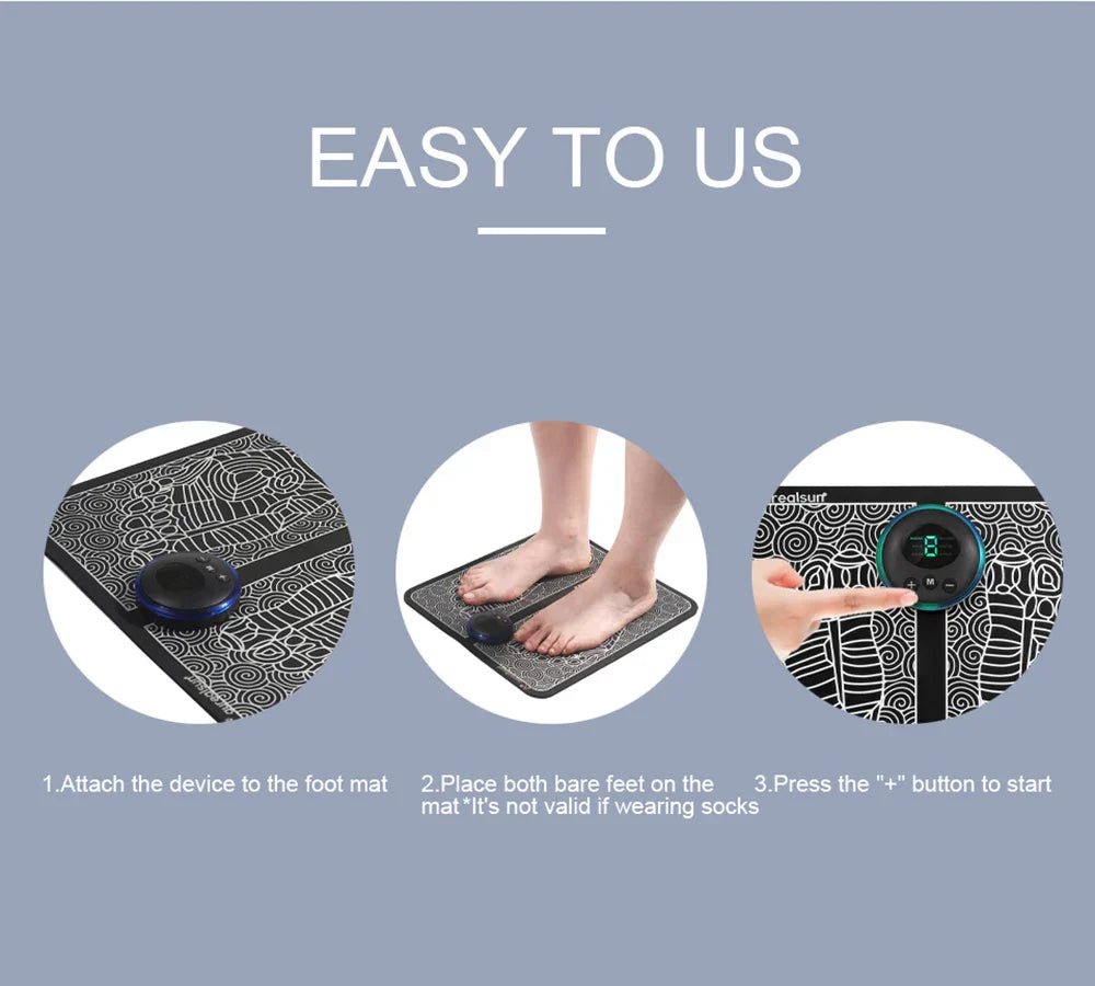 Premium Remote EMS Foot Massager