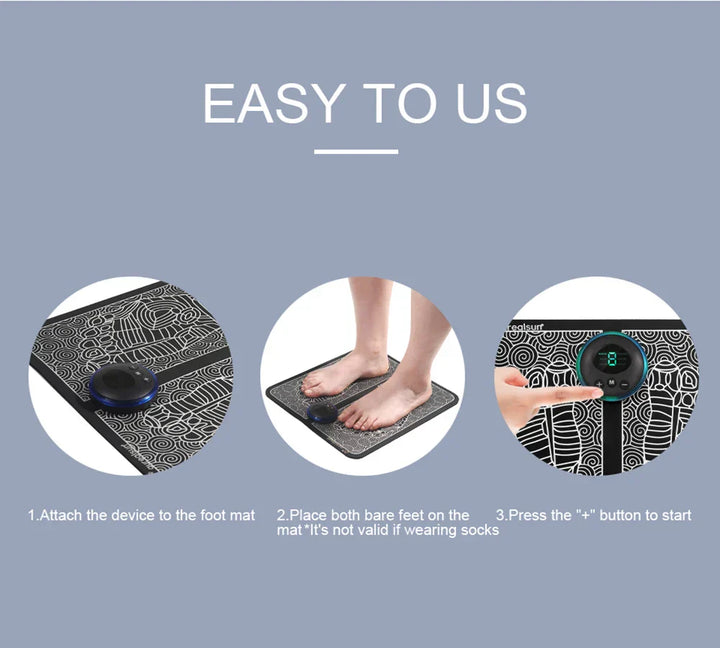 Premium Remote EMS Foot Massager