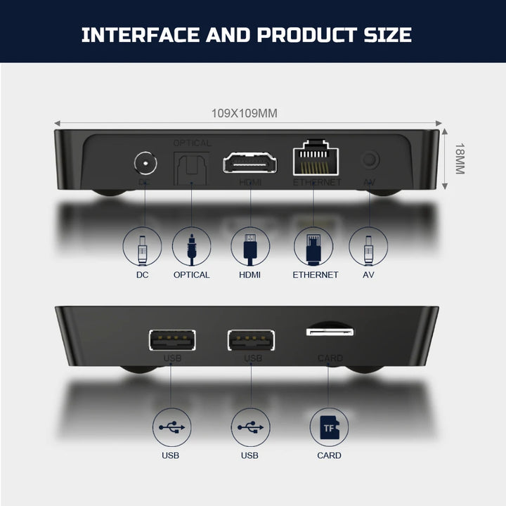 Great Bee Arabic TV Box Android 10 Greatbee Media Player 2G 16G 4K Smart TV Set Top Boxes