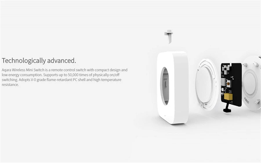 Aqara Sensor Smart Wireless Mini Switch Zigbee One Key Control Button for Homekit Xiaomi Mihome Smart Home Security