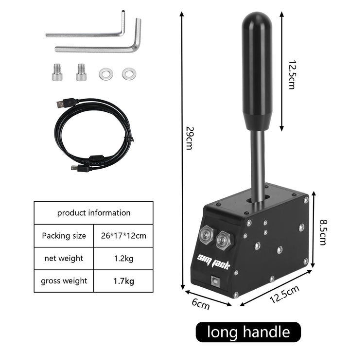 PC Racing Game Sequential Shifter Gearshift SIM For Logitech G27 G29 G25 G920 For Thrustmaster T300RS/GT For ETS2 PC Racing Game