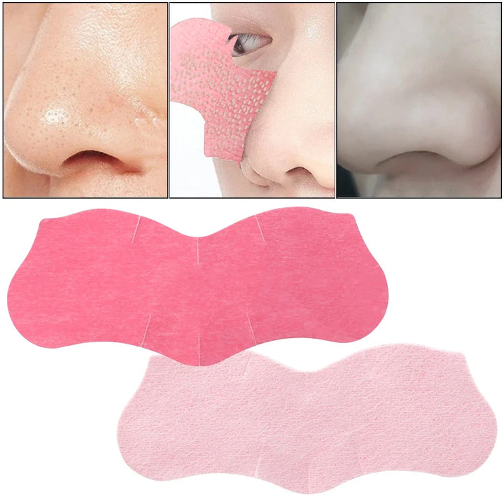 Peel Off Nose Blackhead Remover Strips Deep Cleansing Shrink Pore Acne Treatment Mask Nose Patches Face Skin Care Beauty Tools