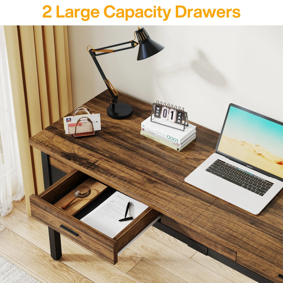 Tribesigns 78.7" Extra Long Double Desk