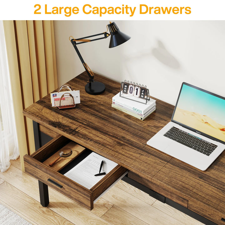 Tribesigns 78.7" Extra Long Double Desk