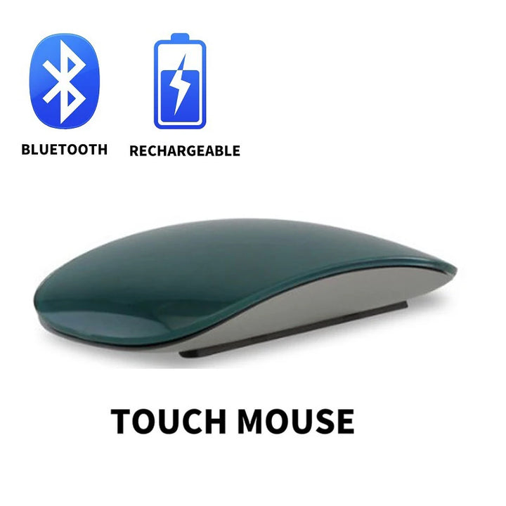 Wireless Bluetooth Silent Magic Computer Mouse Dual-Mode Rechargeable Touch Slim Ergonomic PC Mice For Apple Macbook Microsoft