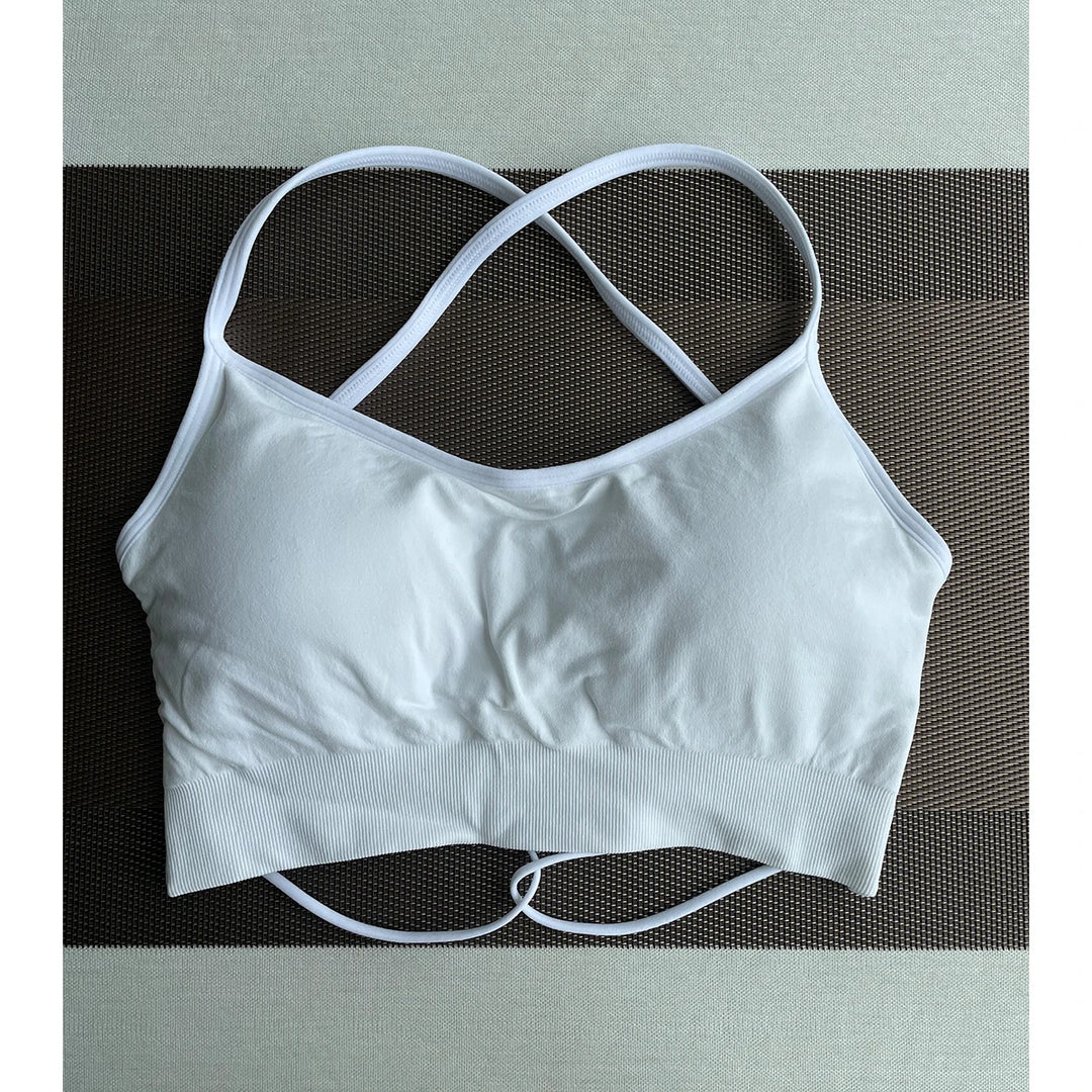 New Invincible Seamless Bra Spandex  Woman Fitness Elastic Breathable Breast Enhancement Leisure Sports Underwear