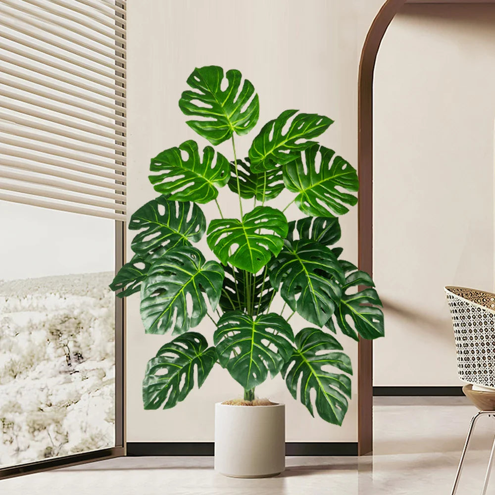 Artificial Monstera Tree Tropical Décor