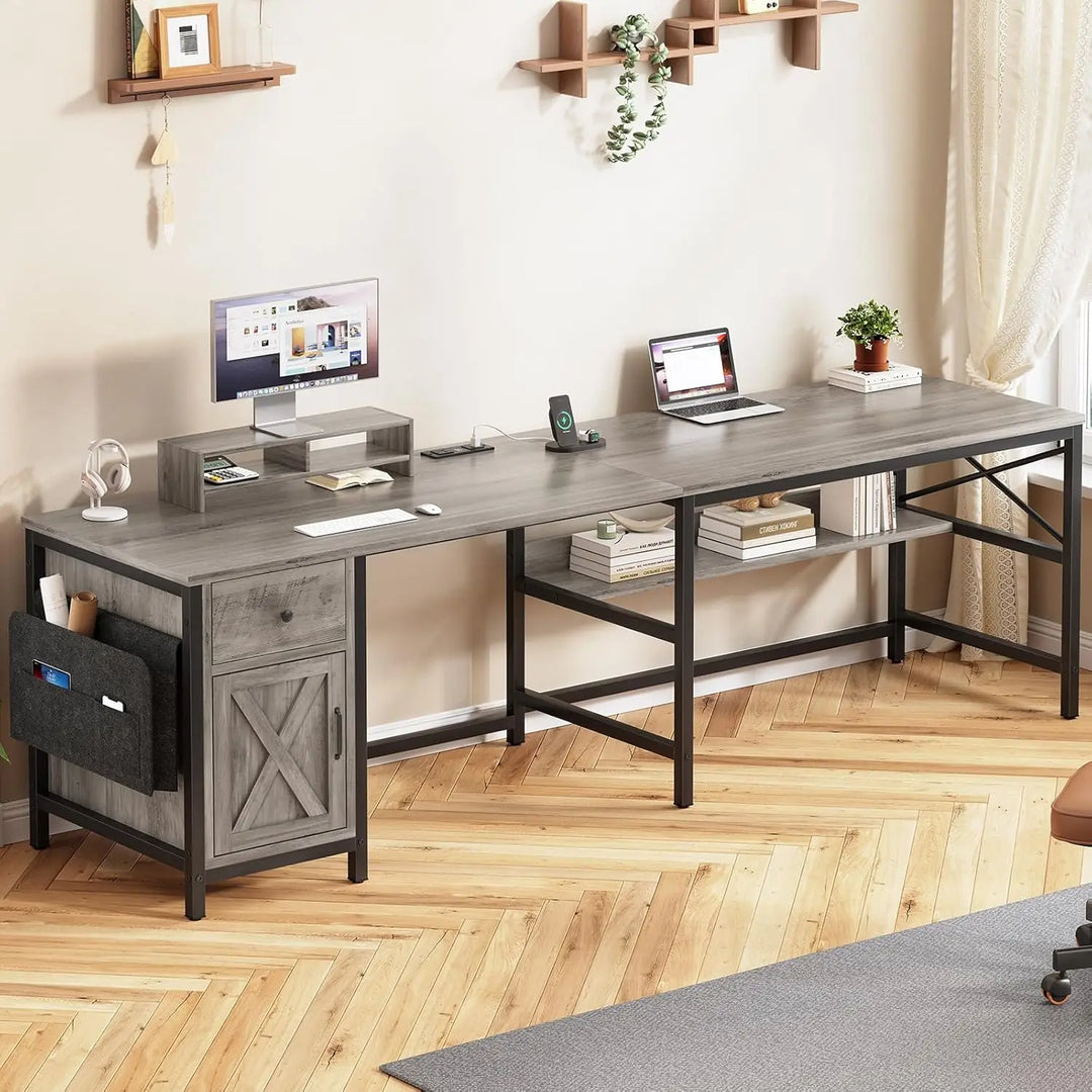 SEDETA 63" L-Shaped Home Office Desk