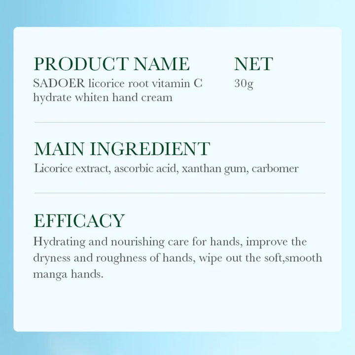 Fast Whitening Dark Knuckles Hand Cream Brighten Moisturizing Intense Stains Remover Melanin Corrector Products hand Skin Care