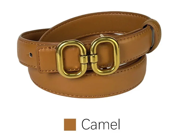 2025 luxury brand leather belt for men women designer alloy buckle waist strap female jeans trouser dress waistband