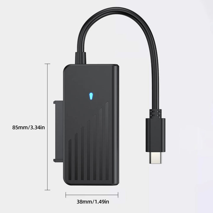 SATA to USB3.0 Adapter 5Gbps 2.5/3.5 Inch USB to SATA Adapter SSD Hard Disk Adapter M.2 NGFF Solid State Converter for Laptop PC