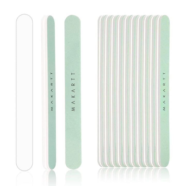 Makartt Fine Nail Buffer Block Shiny Nails Sponge 10PCS Natural Nail Polisher for Natural Nails Nail File 400 and 6000 Grit