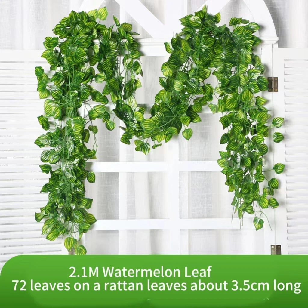 Artificial Garland Silk Wall Plant Home