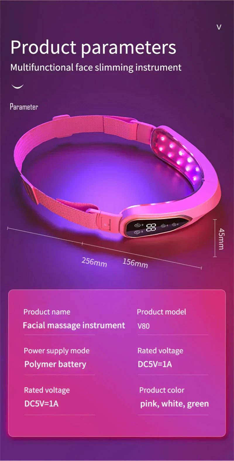 LED Photon Therapy Massager
