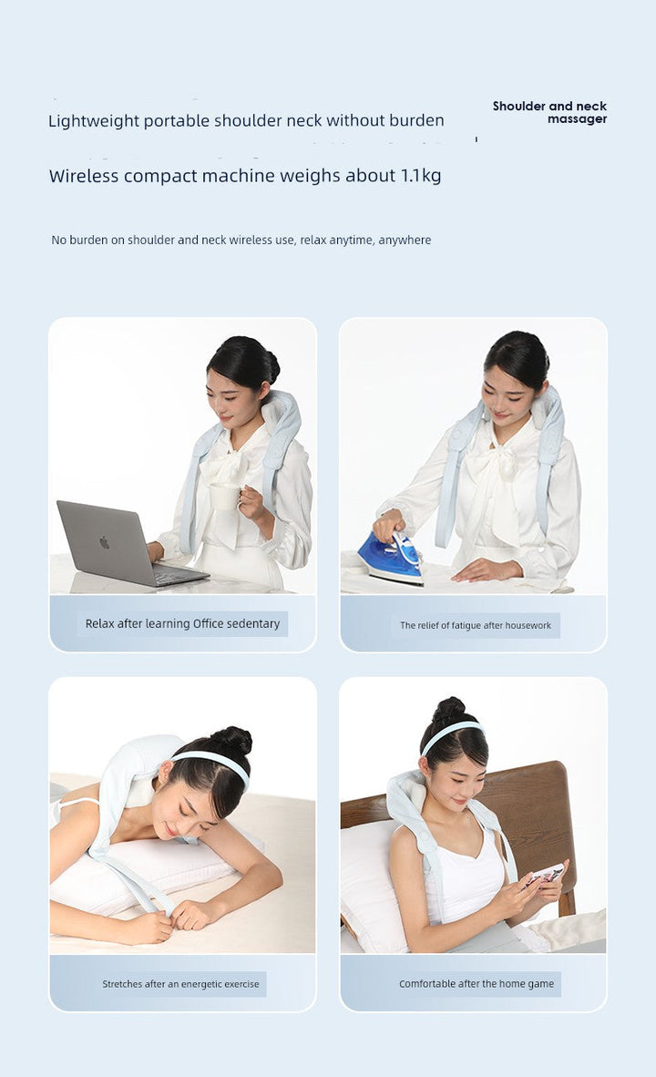 Mini Shoulder and Neck Massage Instrument Trapezoid Muscle Waist Back Neck Waist Back Neck Shoulder Neck Massager Acupuncture Massage