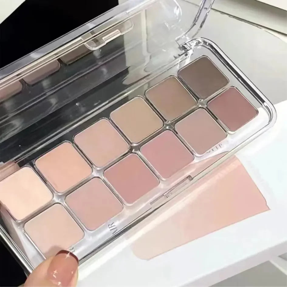 Full Matte Earth Tone Eyeshadow Palette