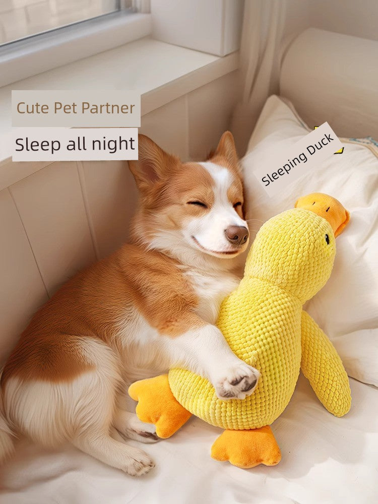 Dog Toy with Running Dogs Stuffed Sound Puppy Big Dog Pet Self-Hi Molar Long Lasting Relieving Boredom Handy Gadget Corgi