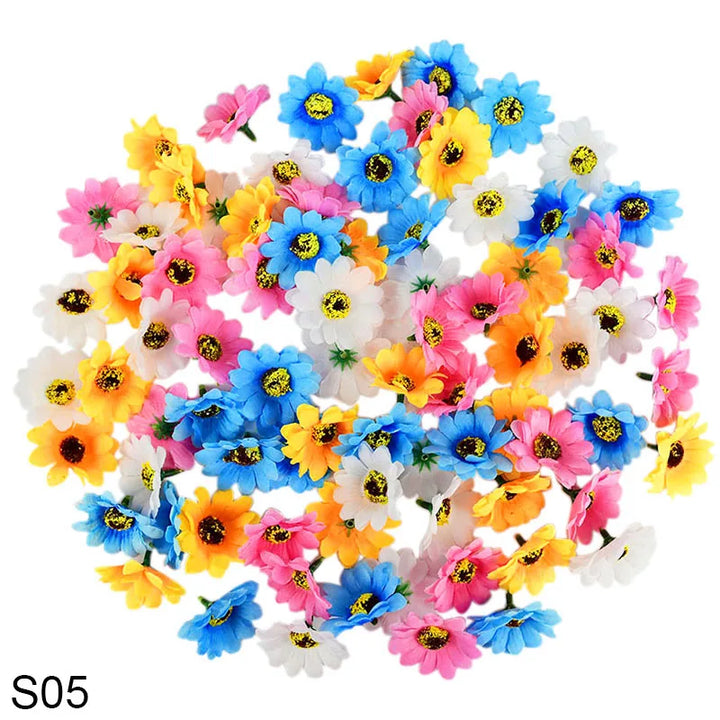 Mini Artificial Sunflower Heads