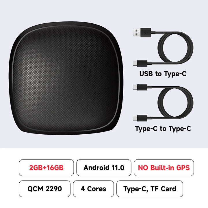 CarPlay Ai Box 8+128G Android 13 Wireless Carplay Android Auto QCM6125 8-Core CPU 4G LTE for VW Audi Kia Fiat