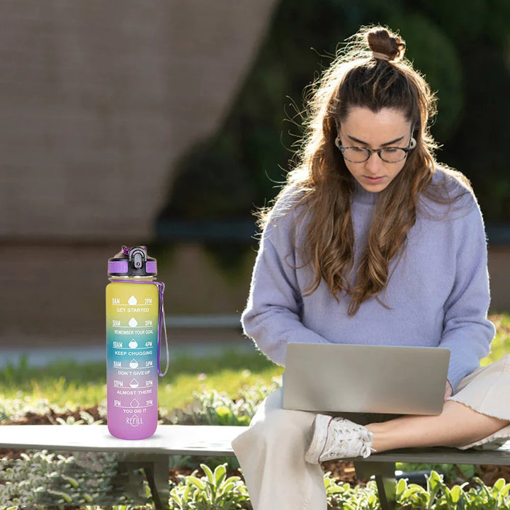 1L Water Bottle for Outdoor Travel