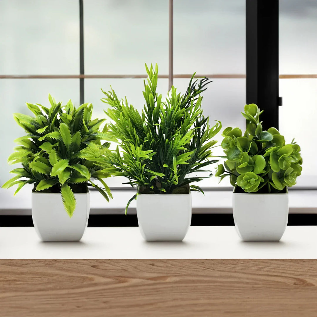 Artificial Potted Plant for Window